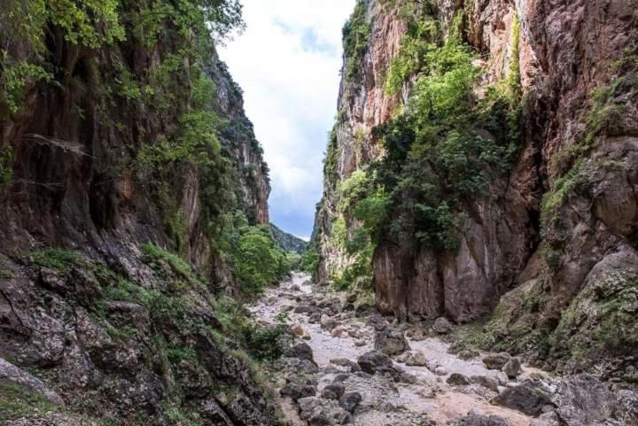 Gjipe Eco Campground Vuno Buitenkant foto