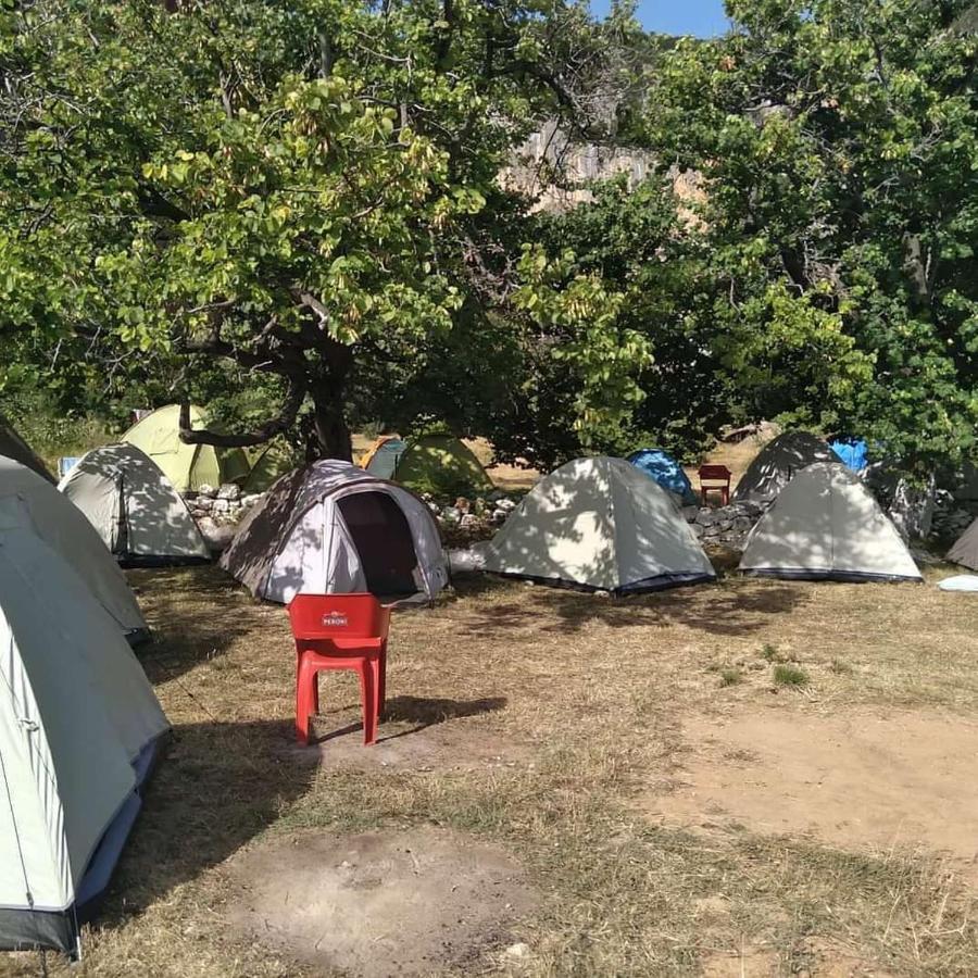 Gjipe Eco Campground Vuno Buitenkant foto