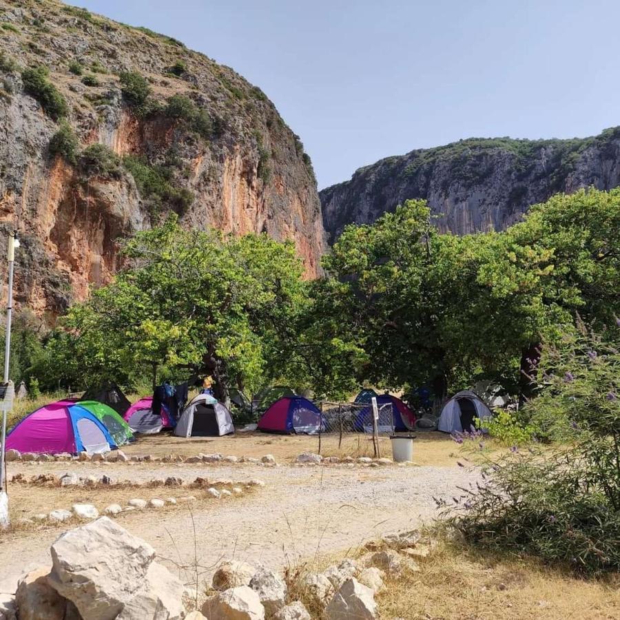 Gjipe Eco Campground Vuno Buitenkant foto