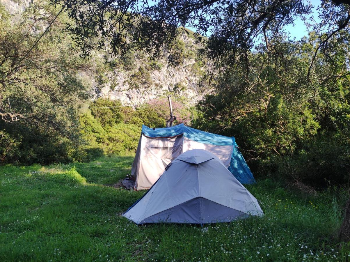 Gjipe Eco Campground Vuno Buitenkant foto
