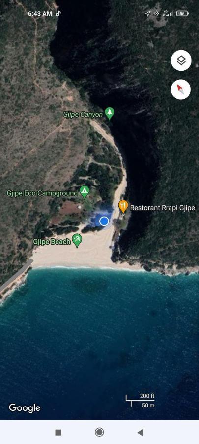 Gjipe Eco Campground Vuno Buitenkant foto