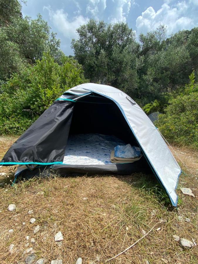 Gjipe Eco Campground Vuno Buitenkant foto